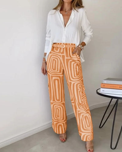 CANDELA - SET DI CAMICIA E PANTALONI 2 PEZZI